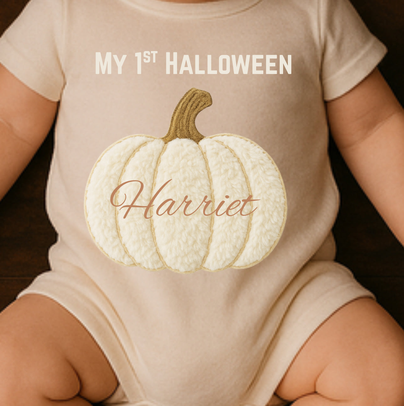 DTF Fabric - Fluffy Pumpkin