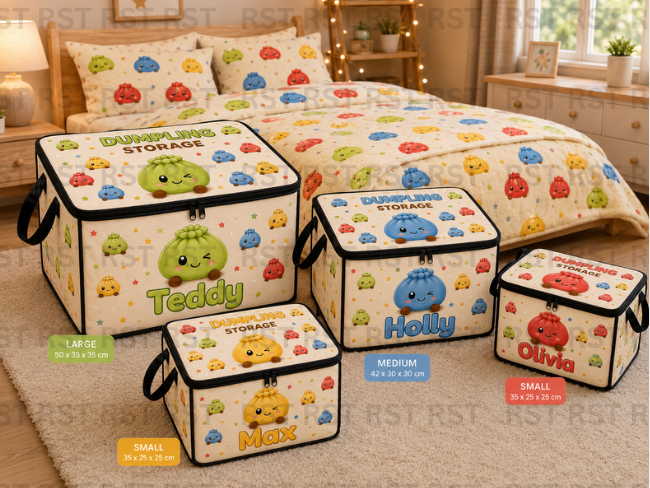 Bright Dumplings Storage Bags (With Custom Name on Front) Pre-Order Due October