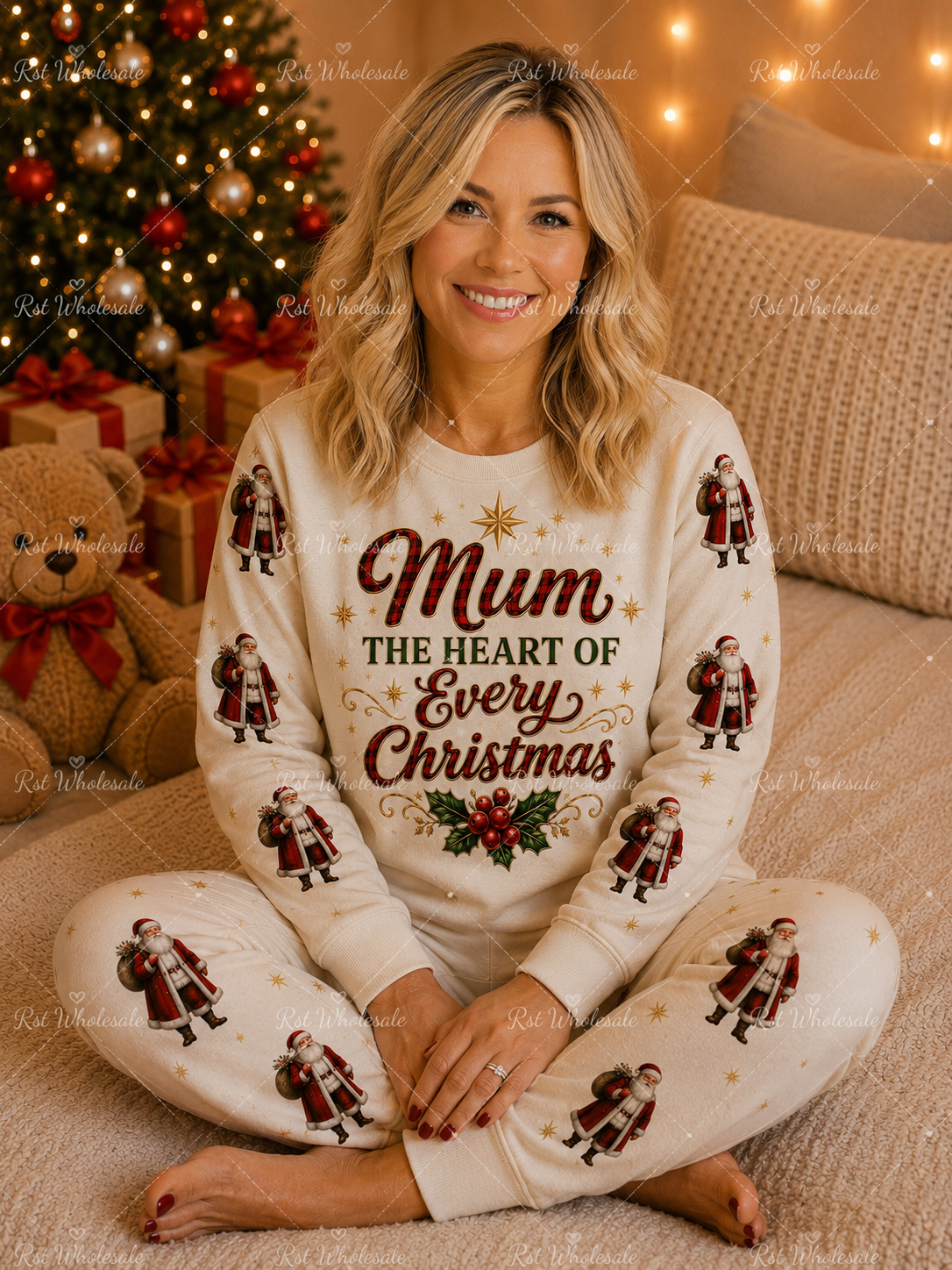 DTF Fabric - Mum The Heart of The Christmas Magic