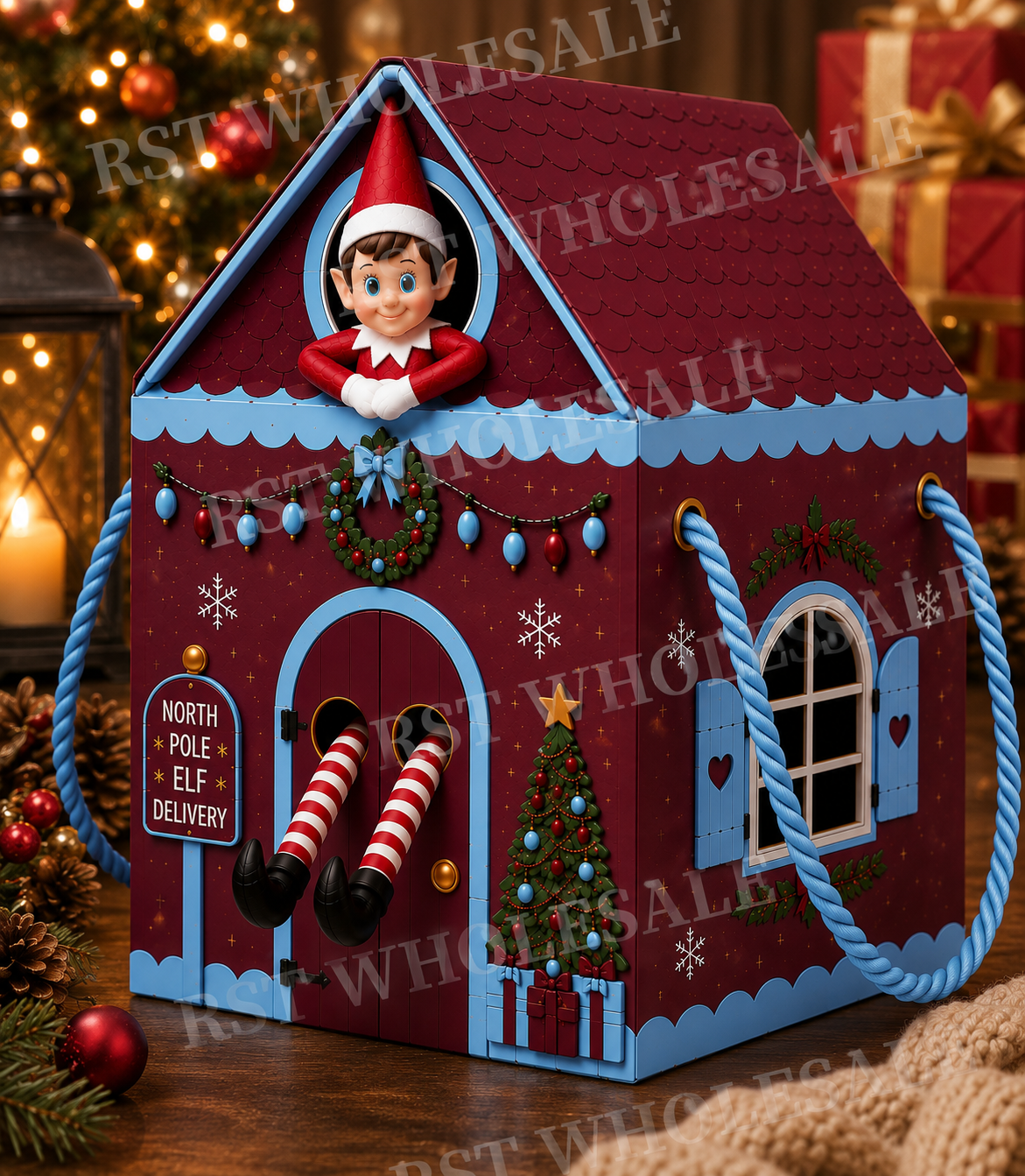 Large Claret and Blue Elf Return Box PRE-Order due September