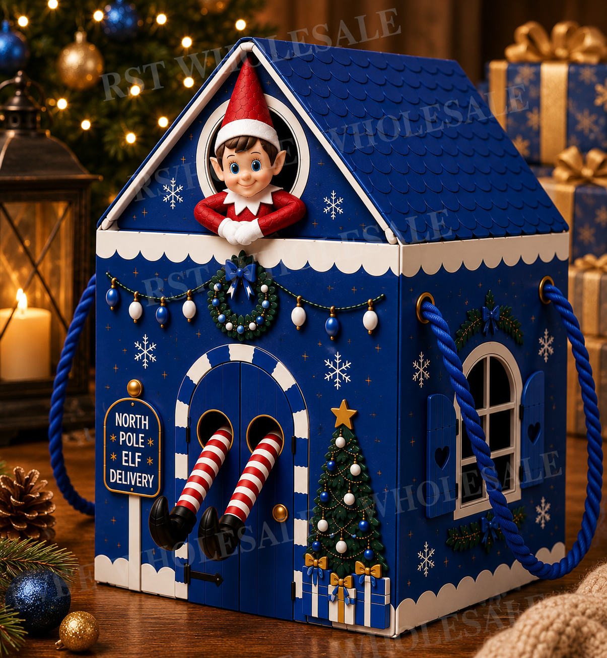 Large Royal Blue Elf Return Box PRE-Order due September