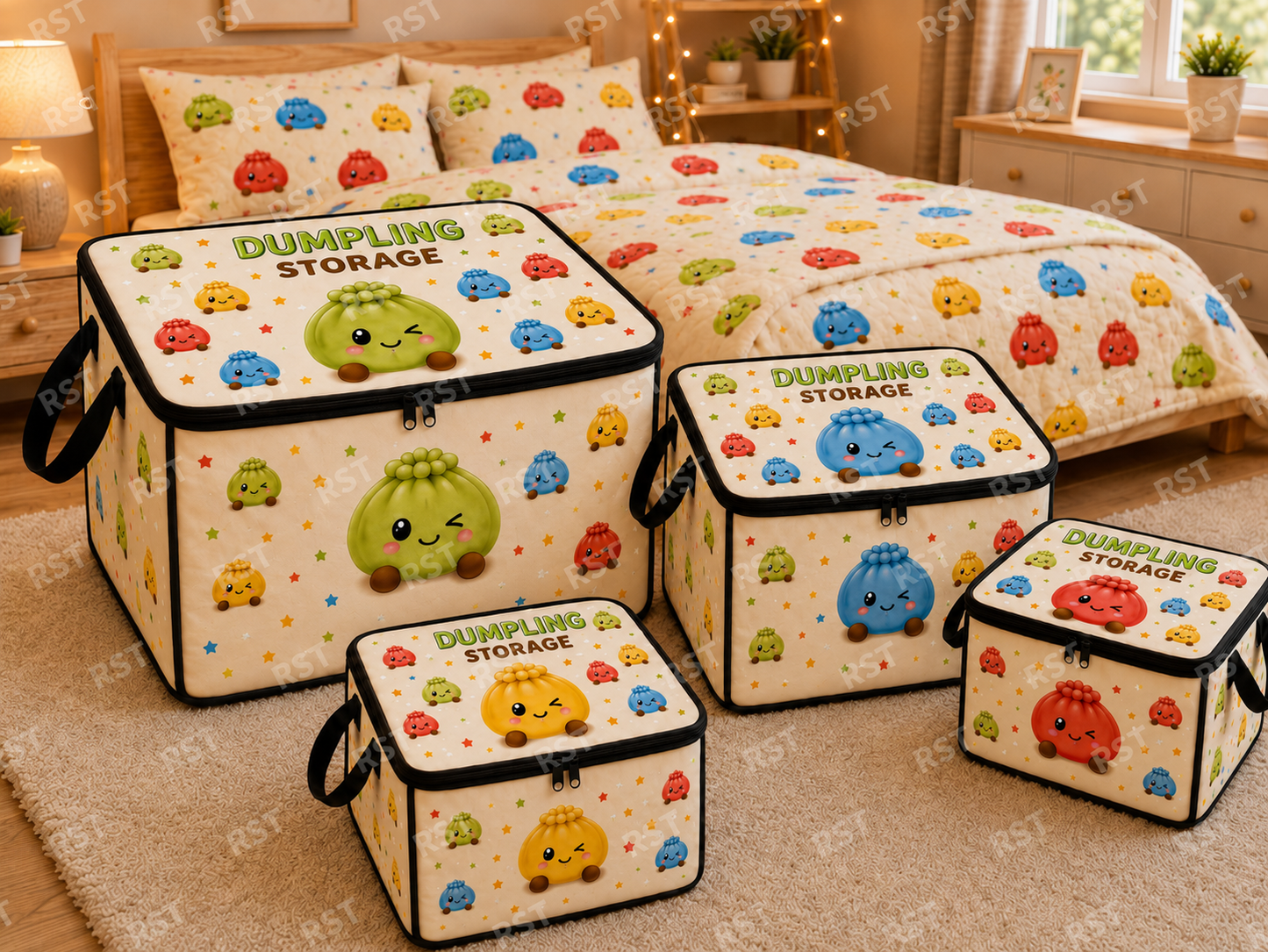 Bright Dumplings Storage Bag/Box (No Name on Front) Pre-Order Due October