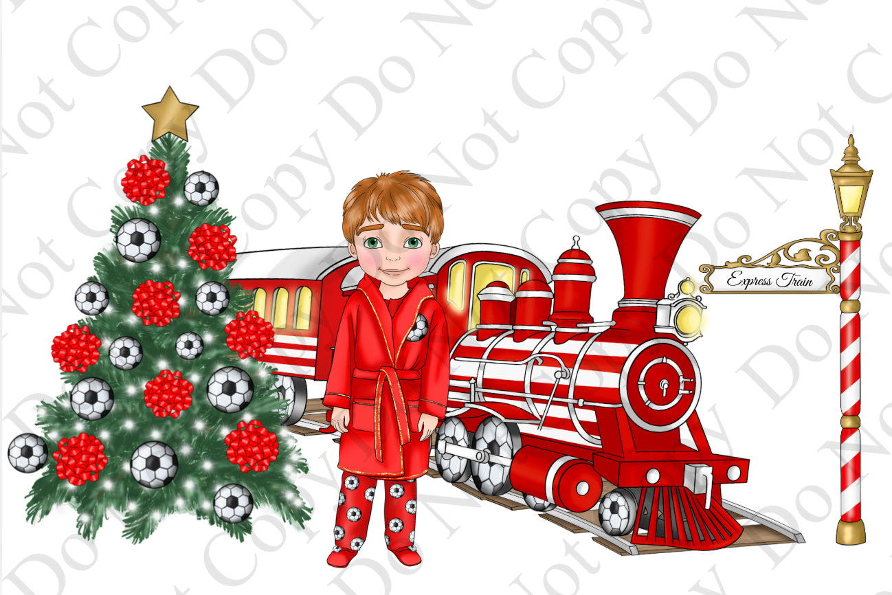 toy train vel footie main image 1