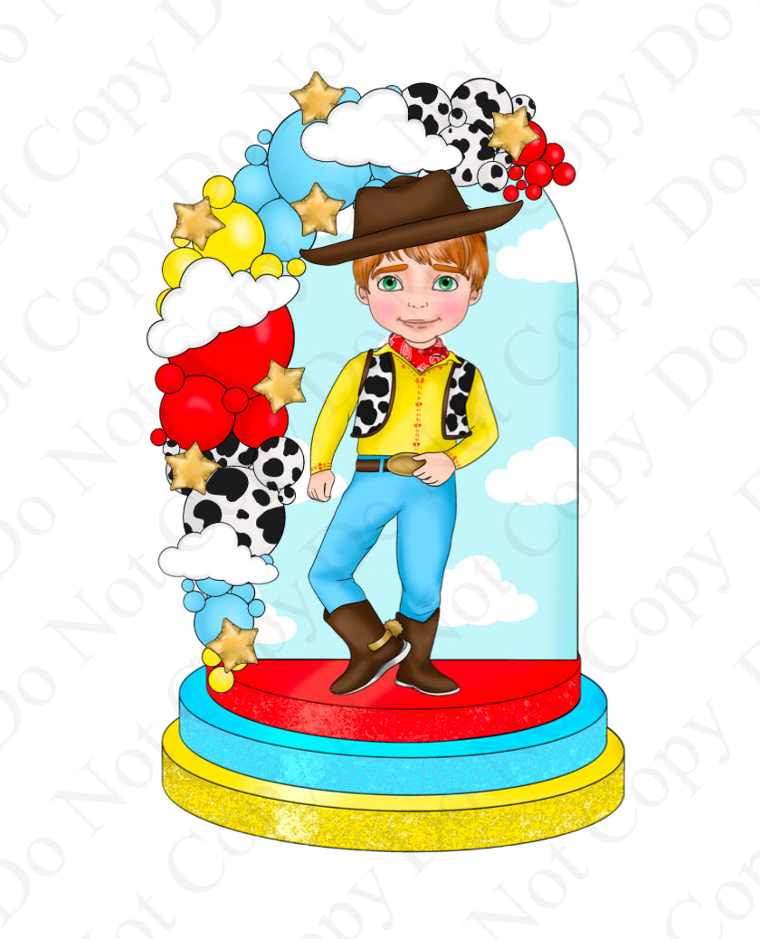 UV - Toy Land Boy Tall Background Dolly’s