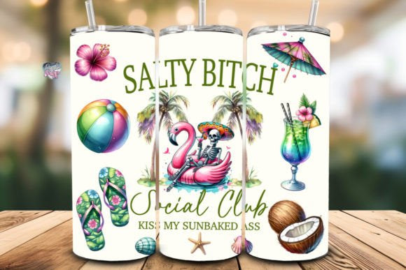 Sublimation Print - Salty Bitch (20oz)