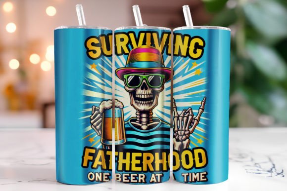 Sublimation Print - Surviving Fatherhood (20oz)