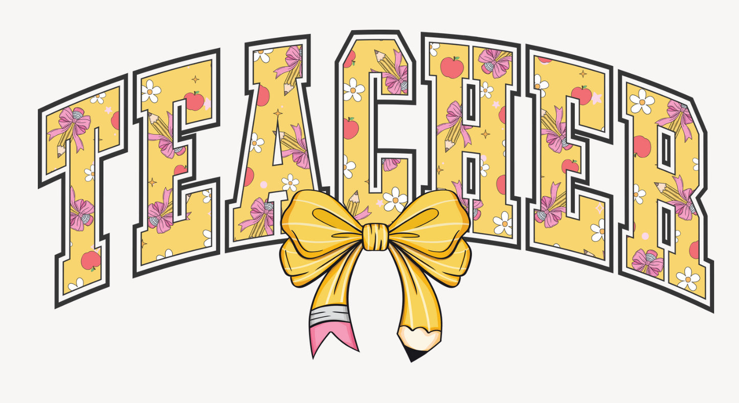 DTF Fabric - Teacher 4