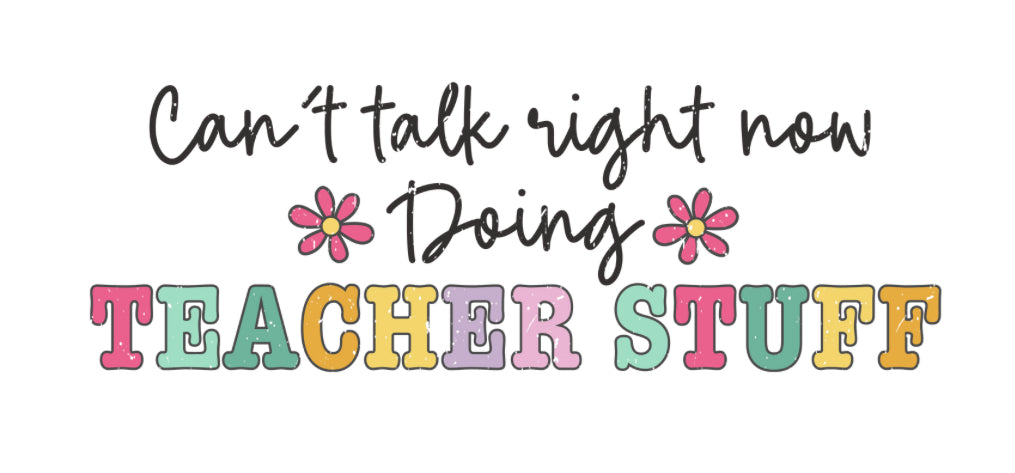 DTF Fabric - Teacher 5