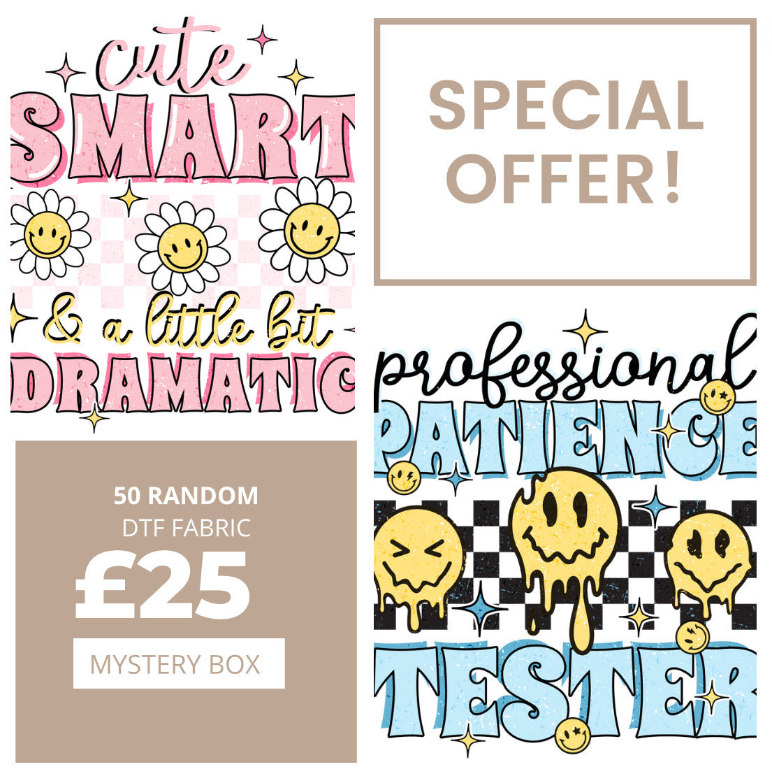 OFFER DTF Fabric - Mega Mystery Box