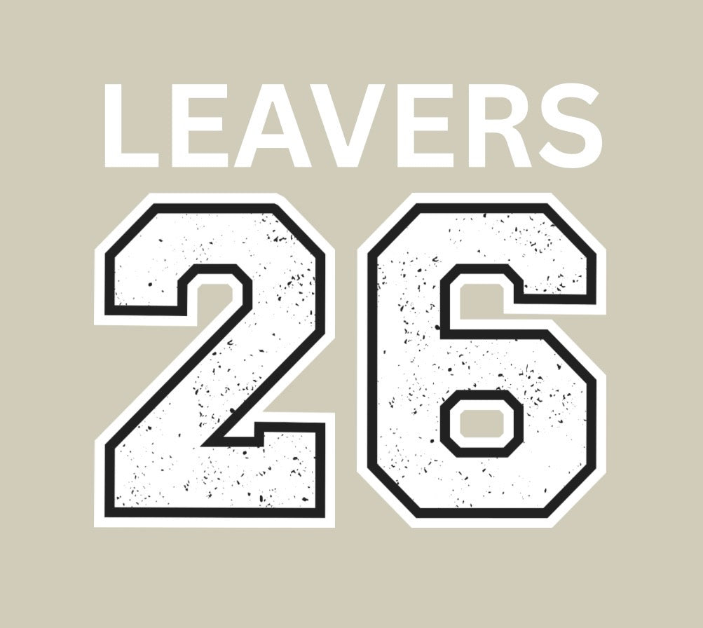 White Acrylic Leavers Hoody Keyring - UV optional (Can be sublimated on)