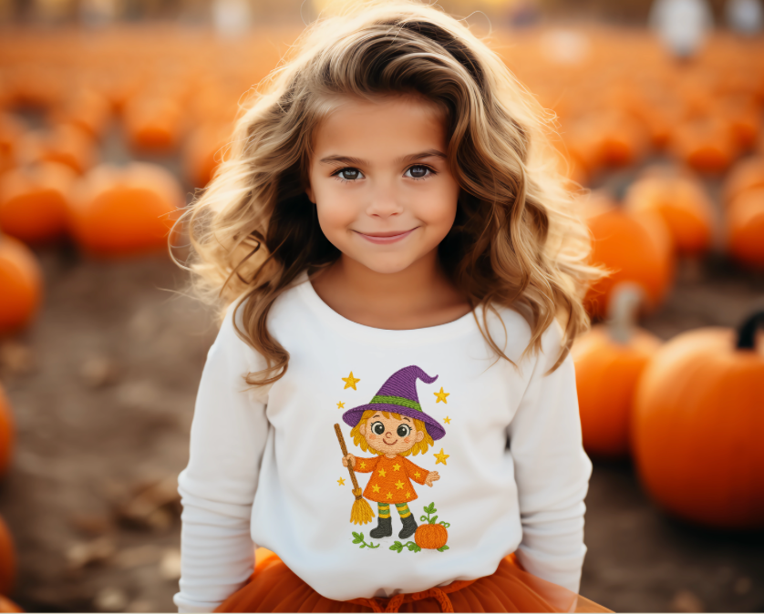 DTF Fabric - Witch (Knitted Style)