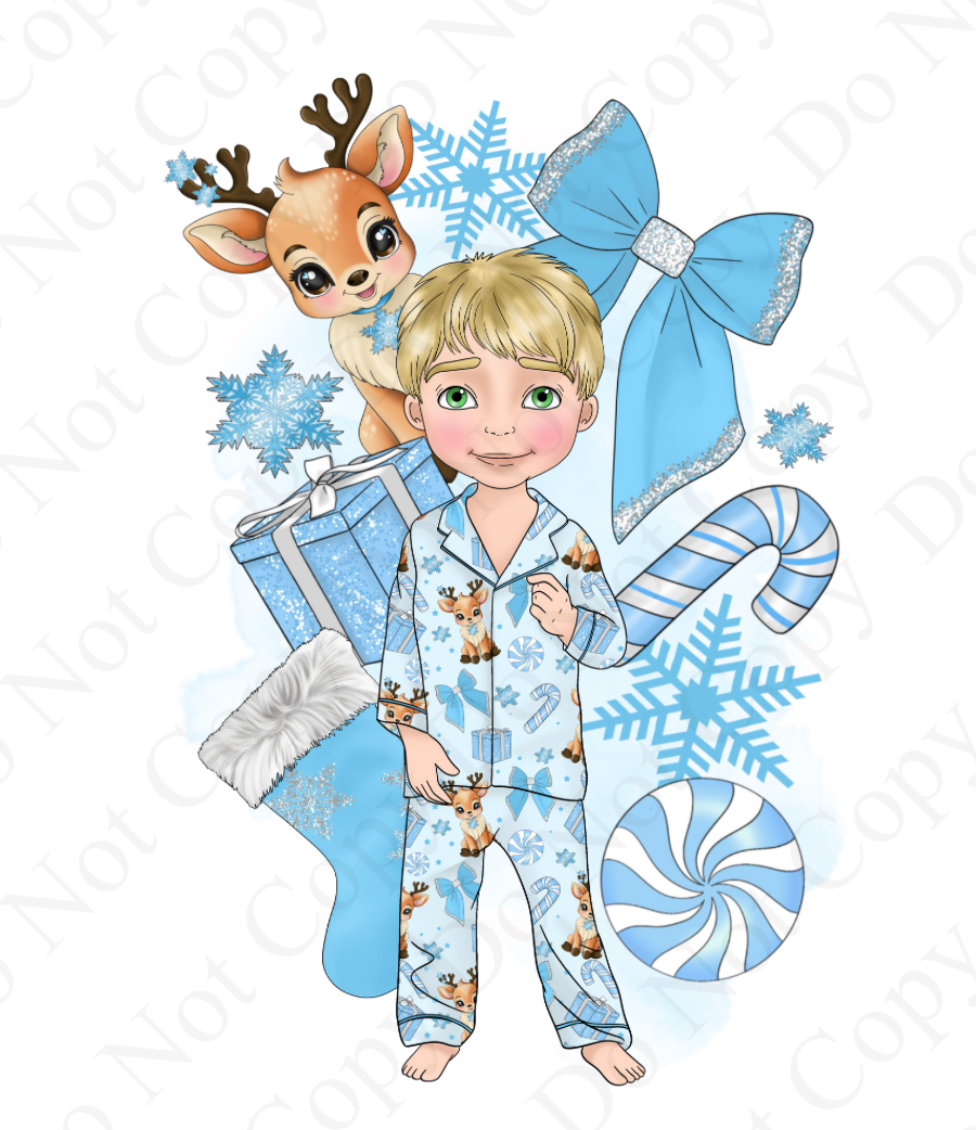 DTF Fabric - Dancer Little Boy Dolly