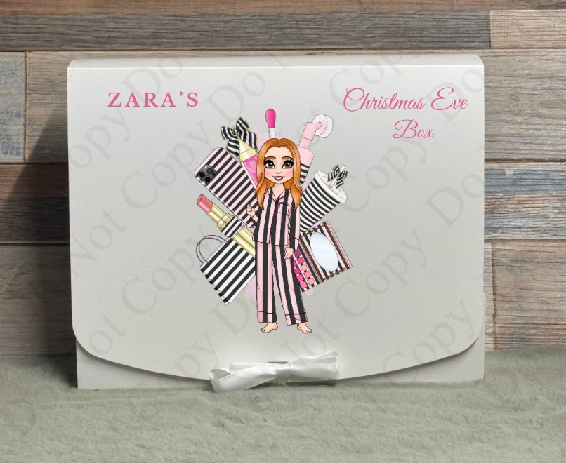 Dolly Gift Box - Stripe Dolly (Name with Wording Optional)