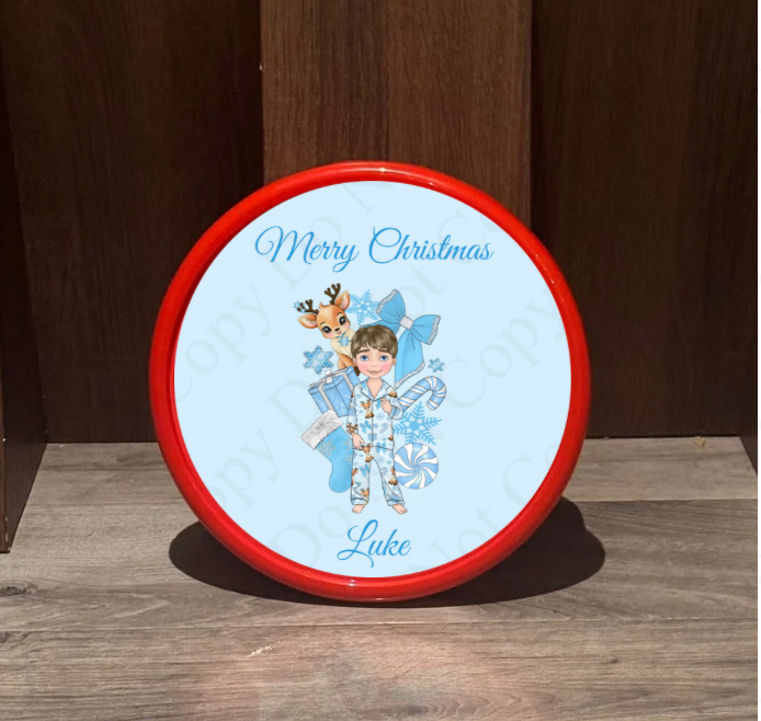 Chocolate Tub Sticker - Dancer Boy Dolly