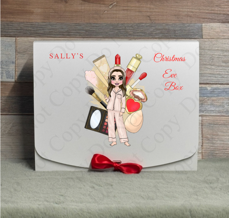 Dolly Gift Box - Nude Female - Makeup (Name with Wording Optional)