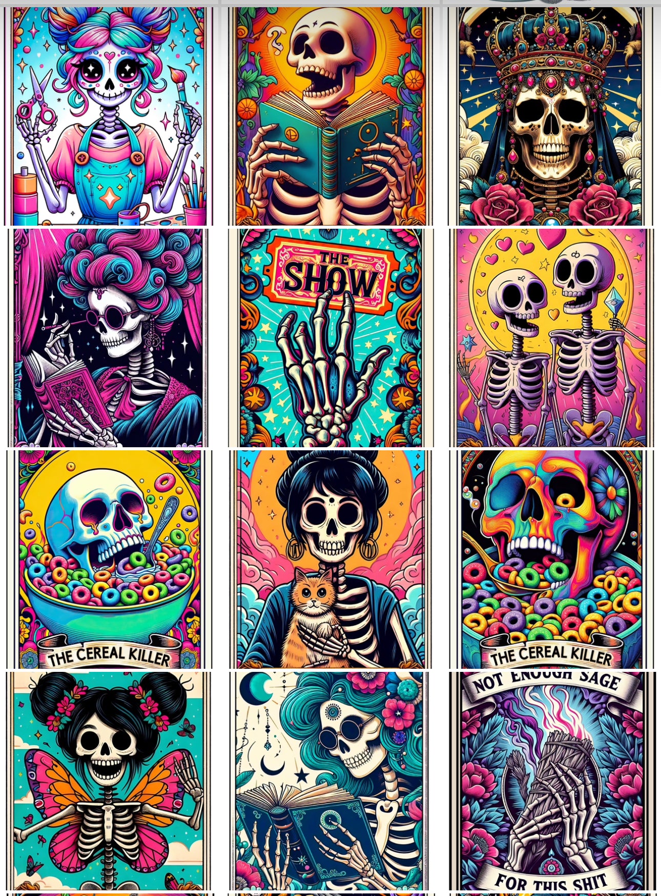 UV DTF - Tarot Cards (multiple designs)