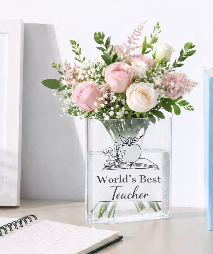 Acrylic Book Vase Pre-Order