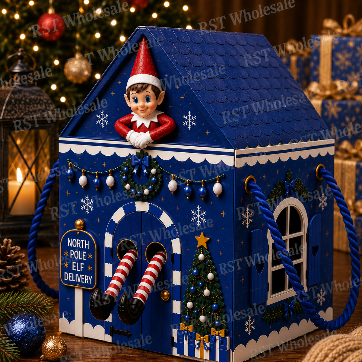 Large Royal Blue Return Box and 18inch Balloons PRE-Order due End October
