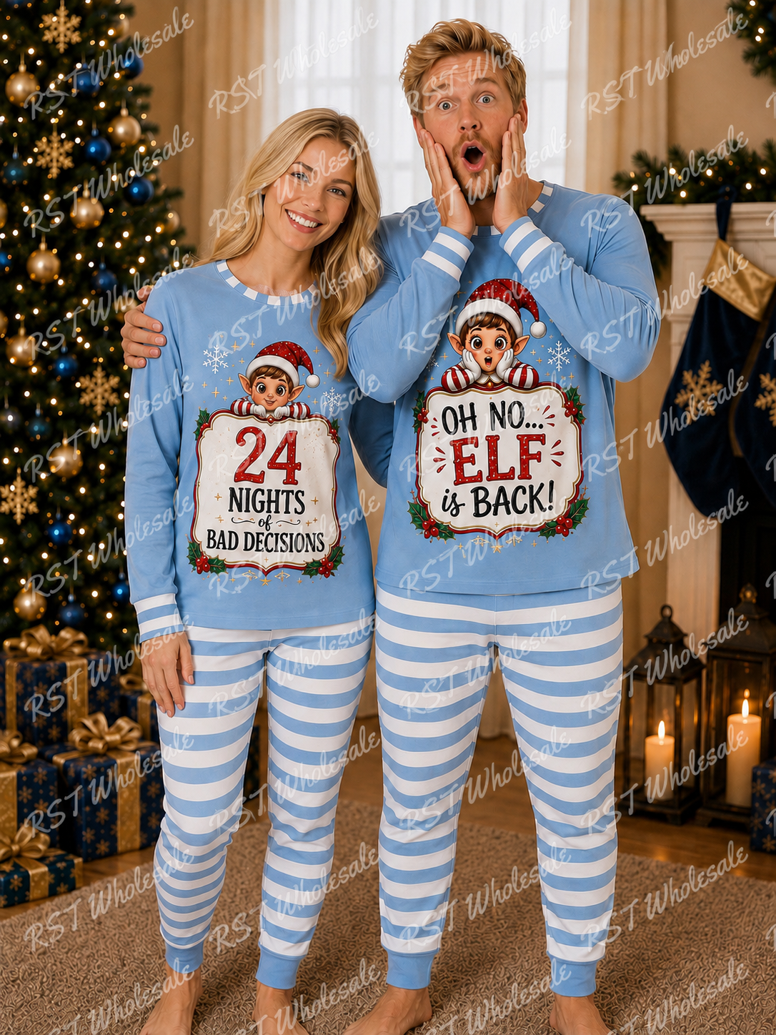 Family Elf Pyjamas Pre-Order due end October