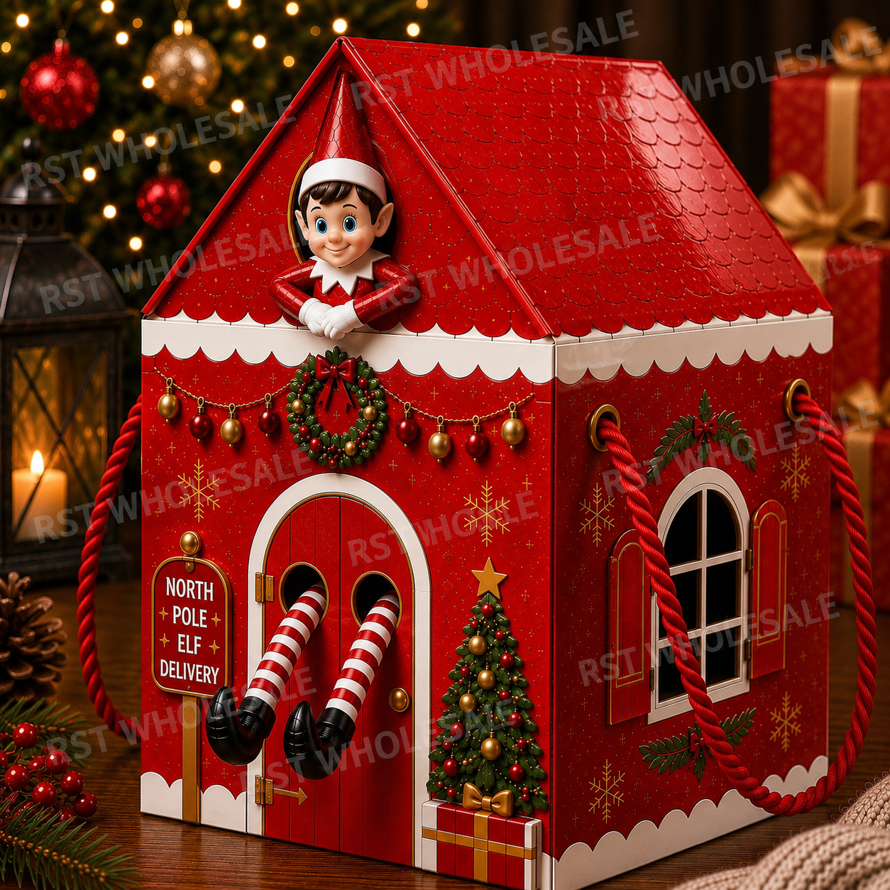 Large Red Return Box and 18inch Balloons PRE-Order due End October