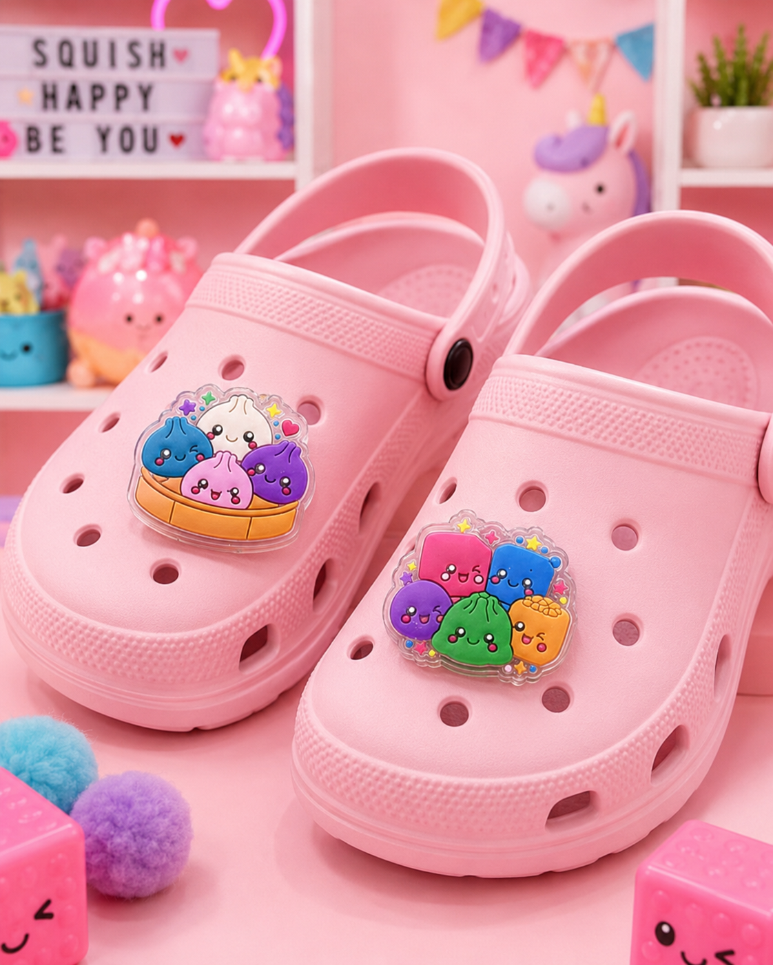 RST DESIGN Squishy and Dumpling Shoe Charm IN STOCK