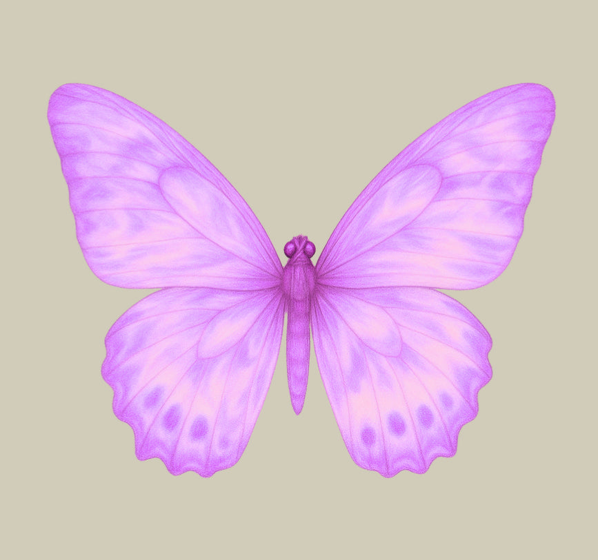 UV - Butterfly- In Loving Memory