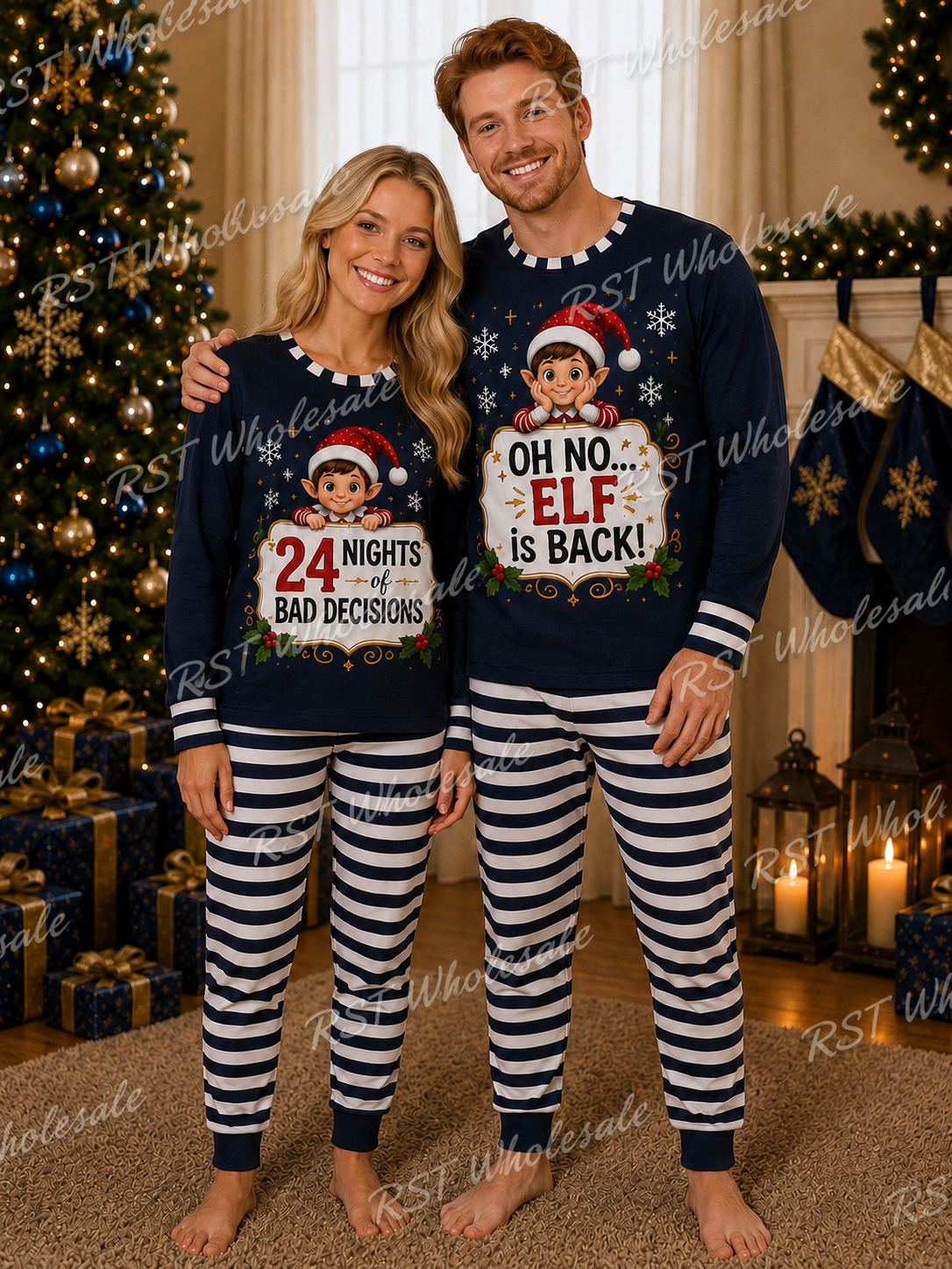 Family Elf Pyjamas Pre-Order due end October