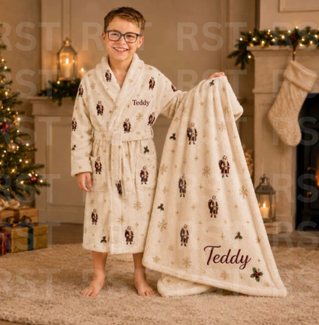 Santa Blanket (No Name added) Pre-Order Due October