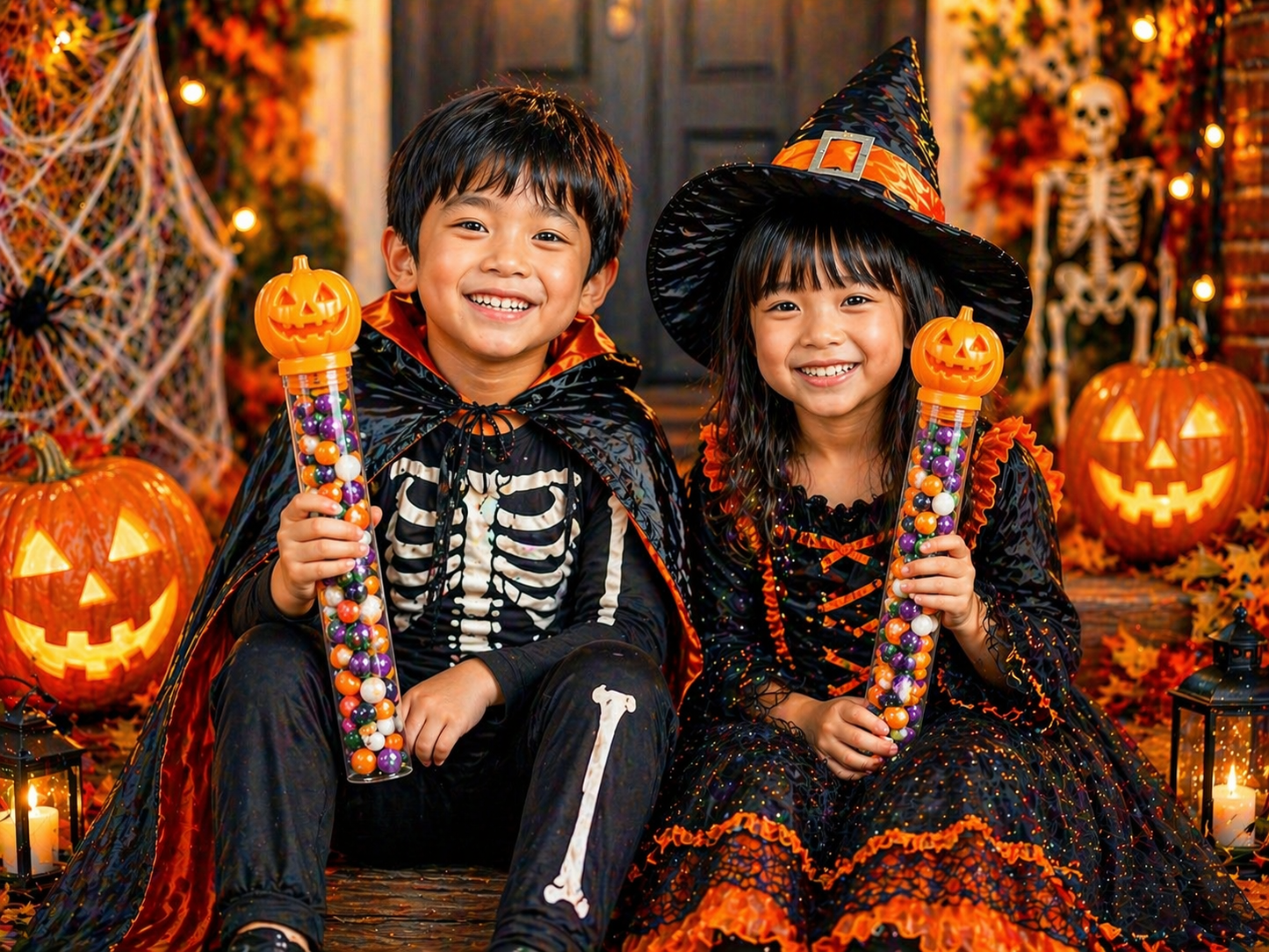 PRE-ORDER Pumpkin Candy Tubes (Due end July)
