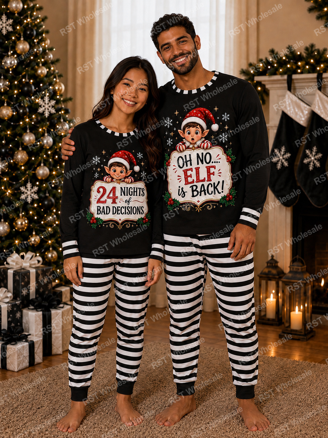 Family Elf Pyjamas Pre-Order due end October