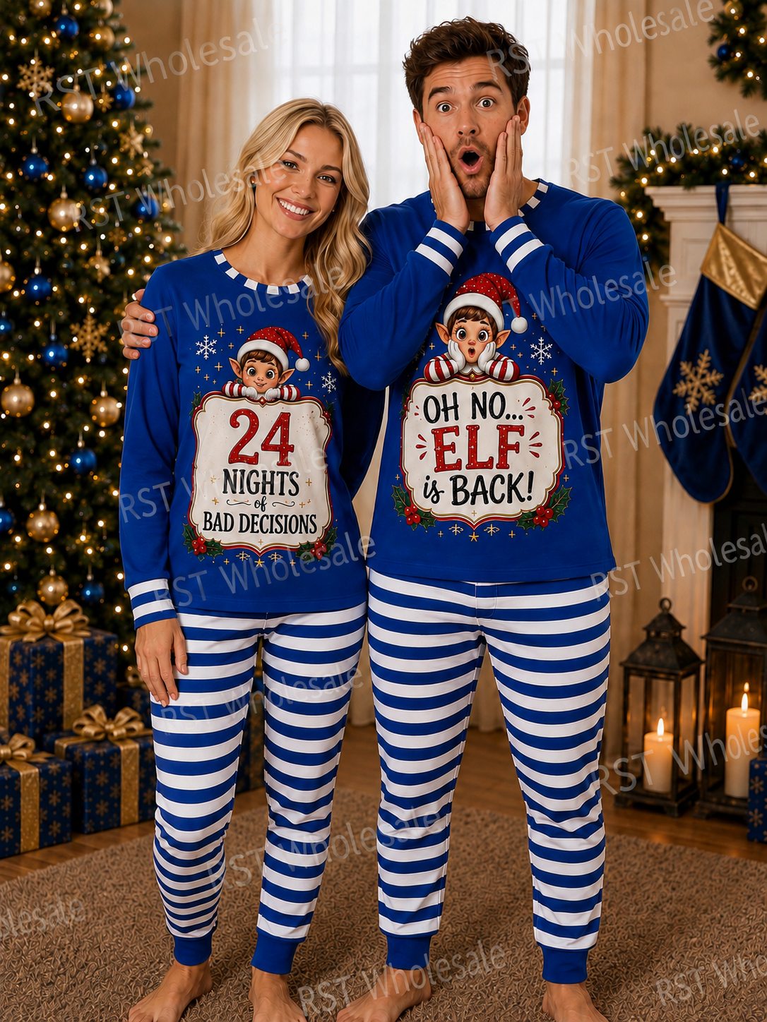 Family Elf Pyjamas Pre-Order due end October