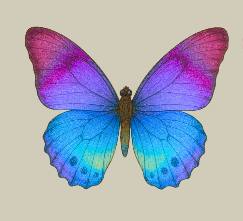 UV - Butterfly- In Loving Memory