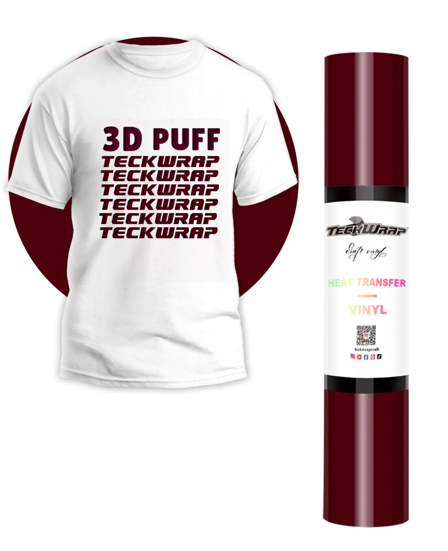 Teckwrap Puff HTV (Heat Transfer Vinyl)*