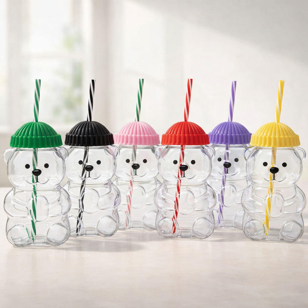 PLASTIC Bear Tumblers