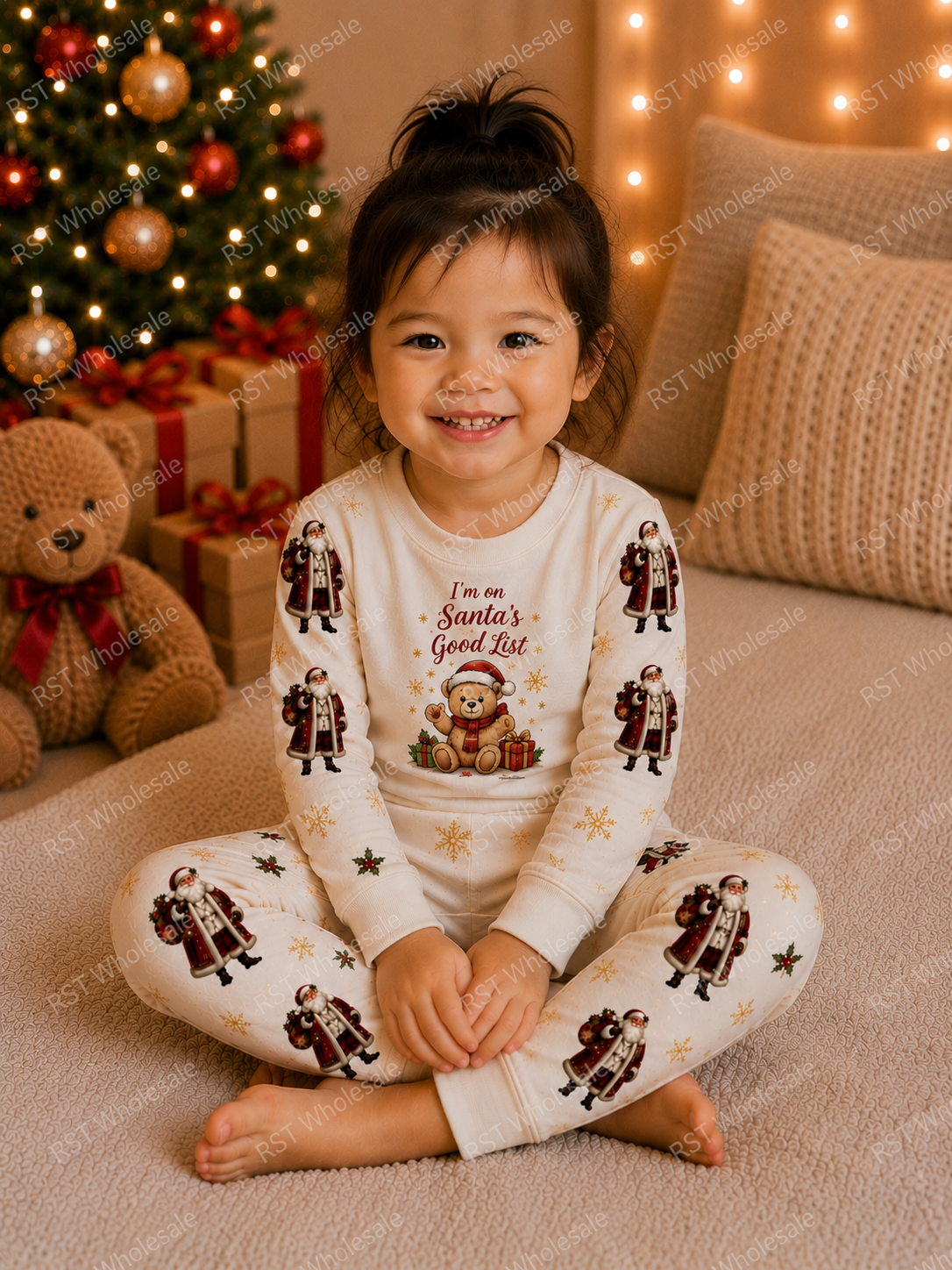 DTF Fabric - I'm On Santa's Good List