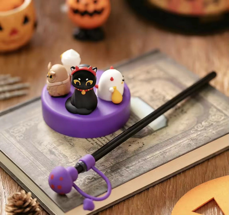 Purple High borosilicate glass Halloween Mug - Due END JULY