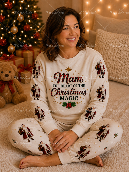 DTF Fabric - Mam The Heart of The Christmas Magic