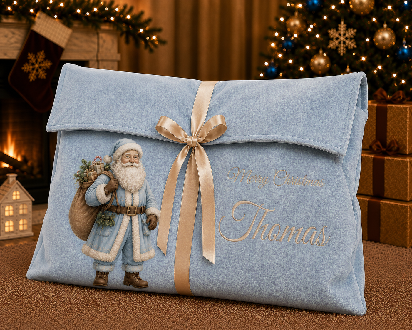 DTF Santa number 2 for RST Christmas Range (these will be printed in July) Please read description regarding the writing (Copy)