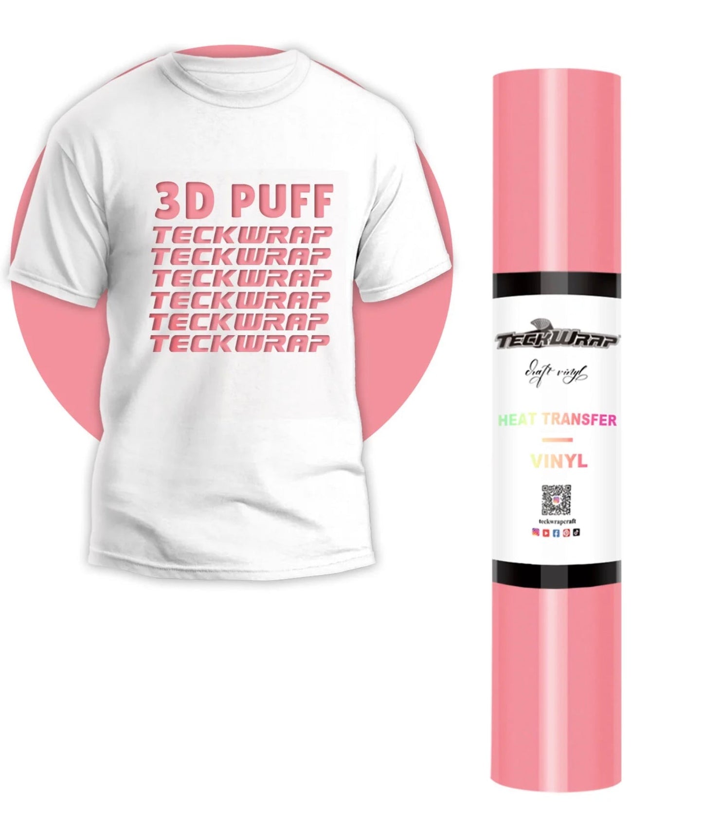 Teckwrap Puff HTV (Heat Transfer Vinyl)*