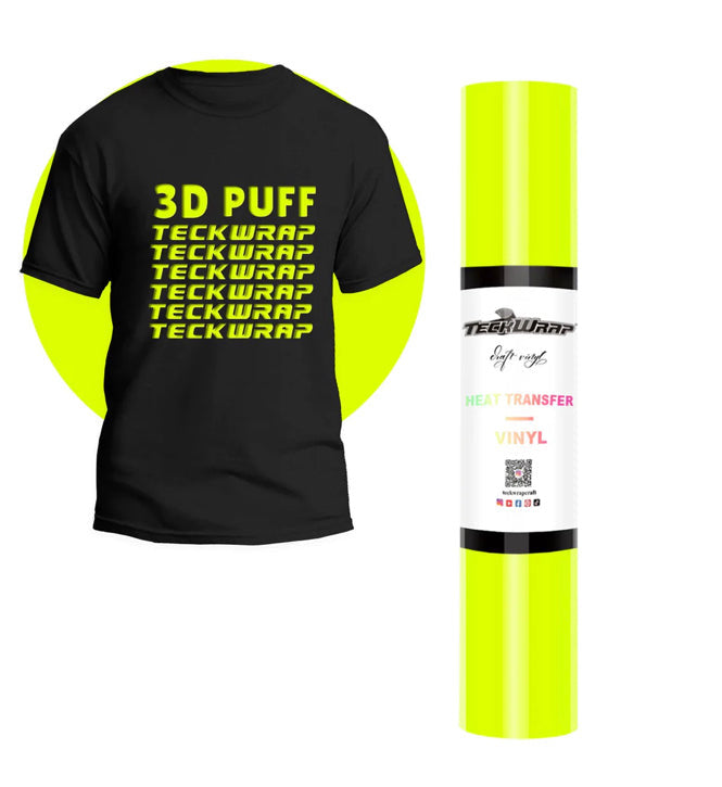 Teckwrap Puff HTV (Heat Transfer Vinyl)*