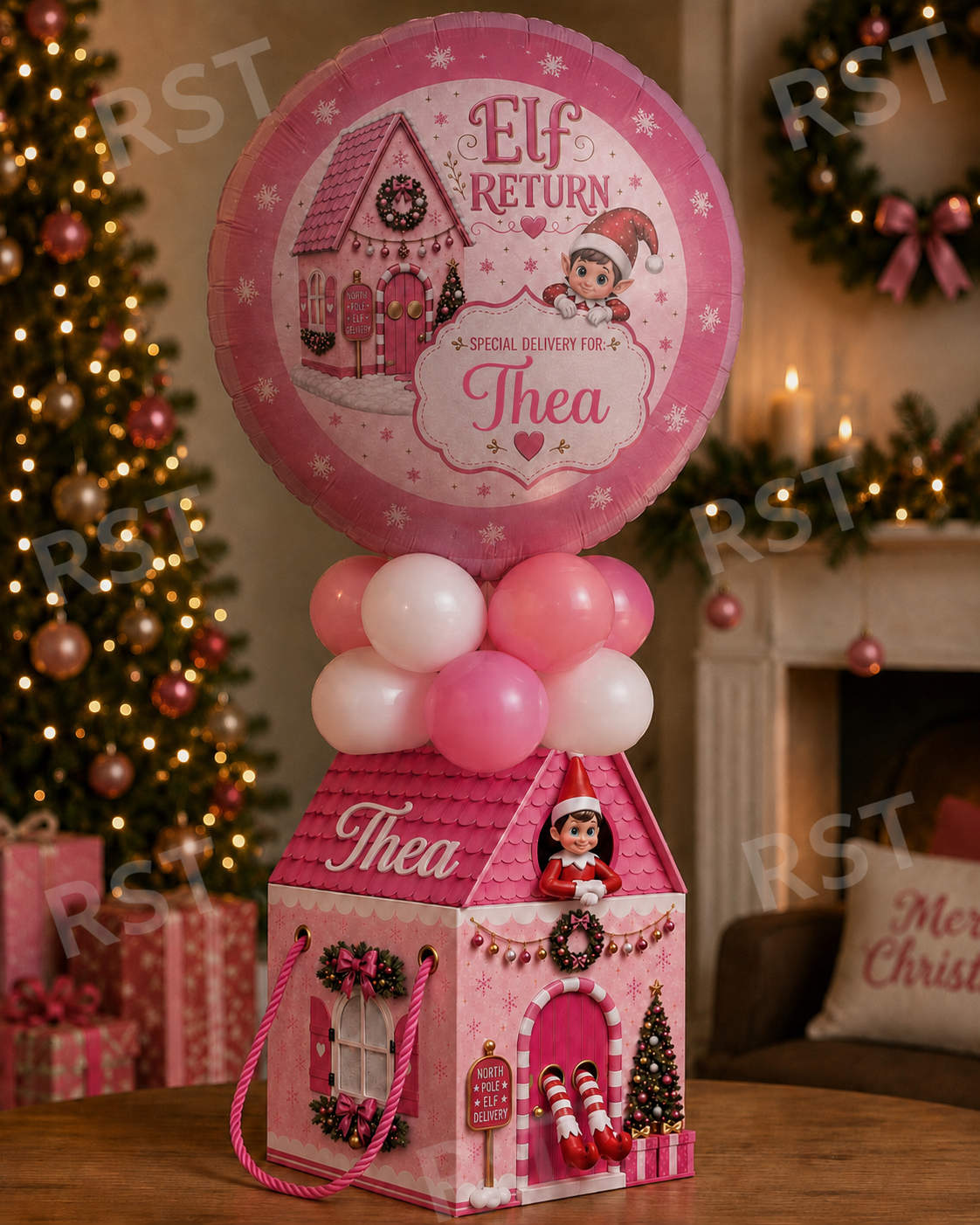 Pink Return Box and 18inch Balloons PRE-Order due End October