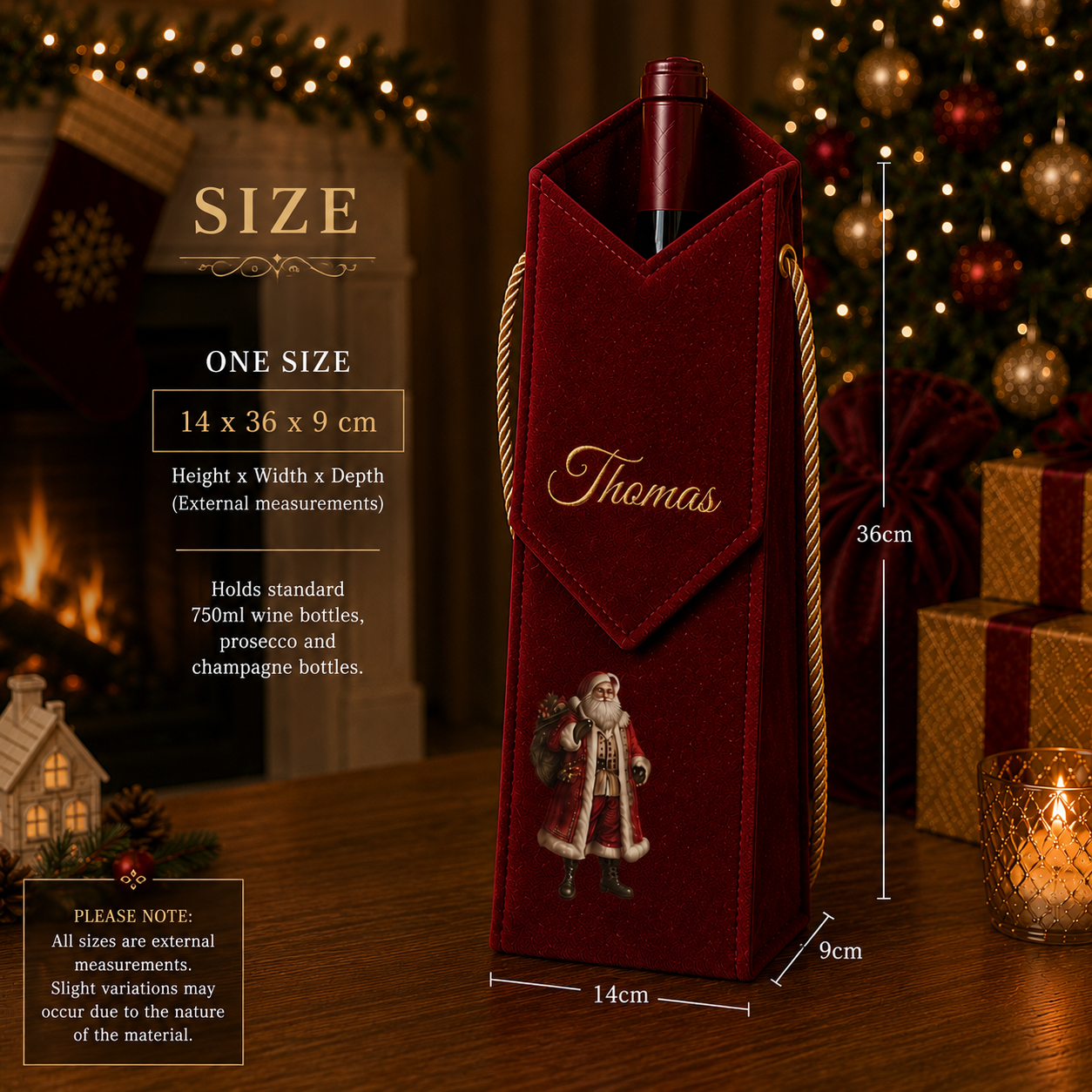 Gift Bottle Bag (Multiple Colour Options) PRE-ORDER start August
