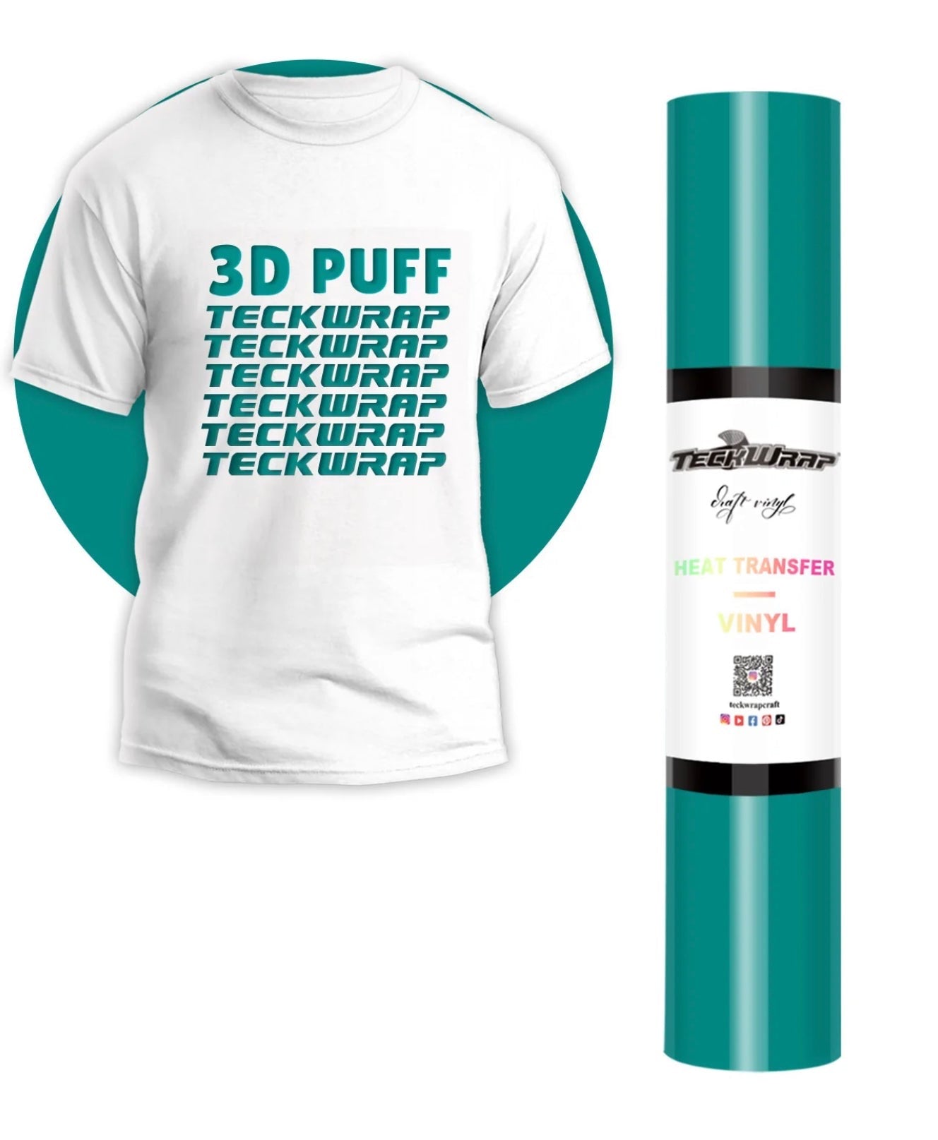 Teckwrap Puff HTV (Heat Transfer Vinyl)*