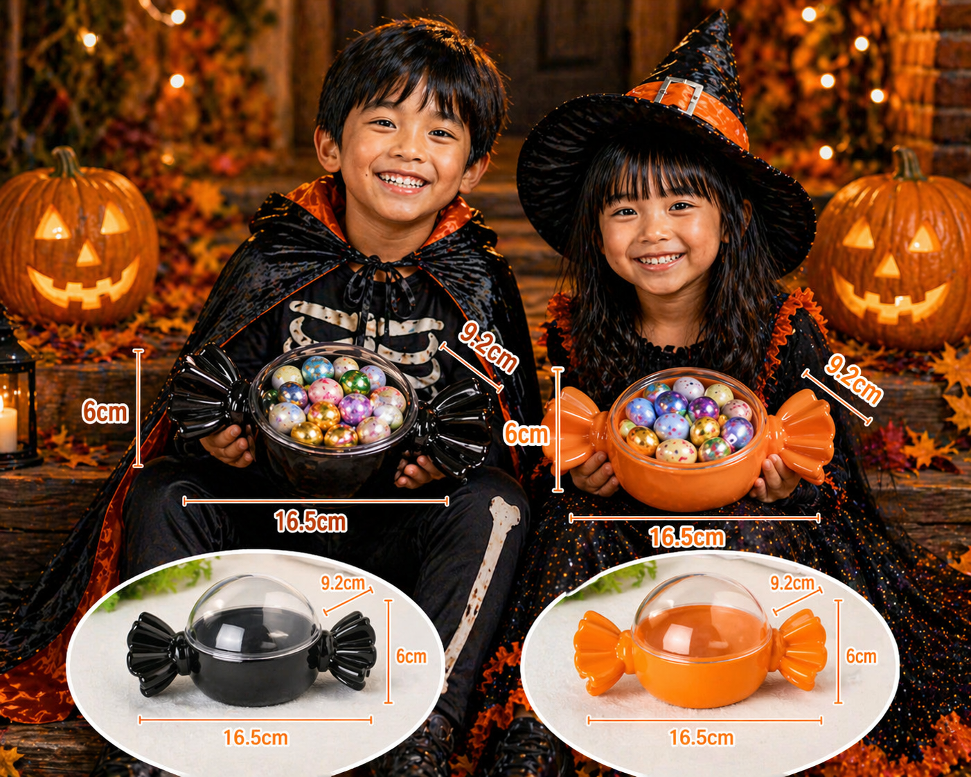 PRE-ORDER Halloween Candy Jars (Due end July)