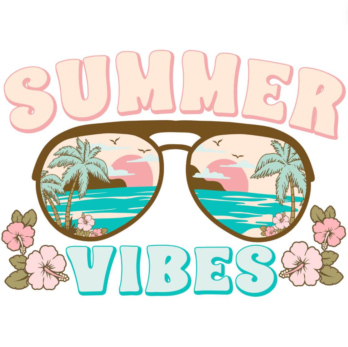 UV DTF - Beach Vibes (multiple designs)