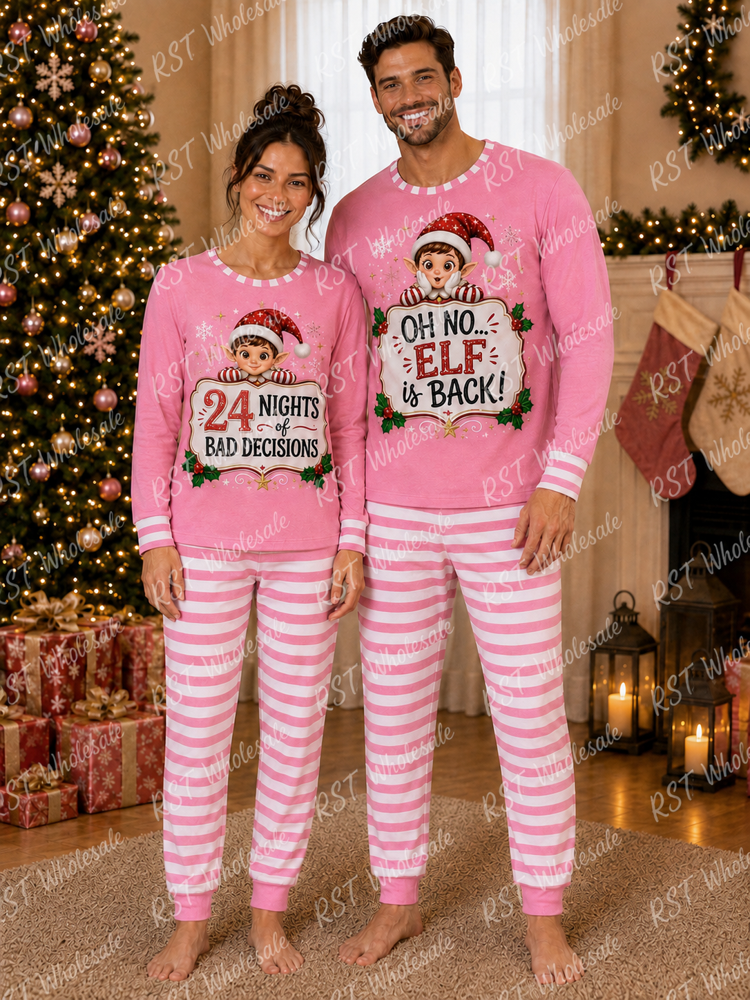 Family Elf Pyjamas Pre-Order due end October