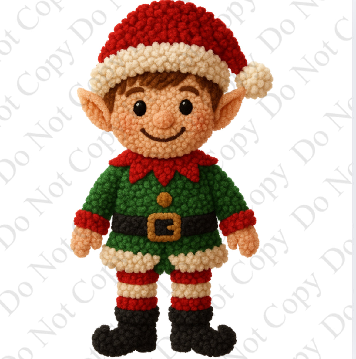 DTF Fabric - Elf (Wooly Style)