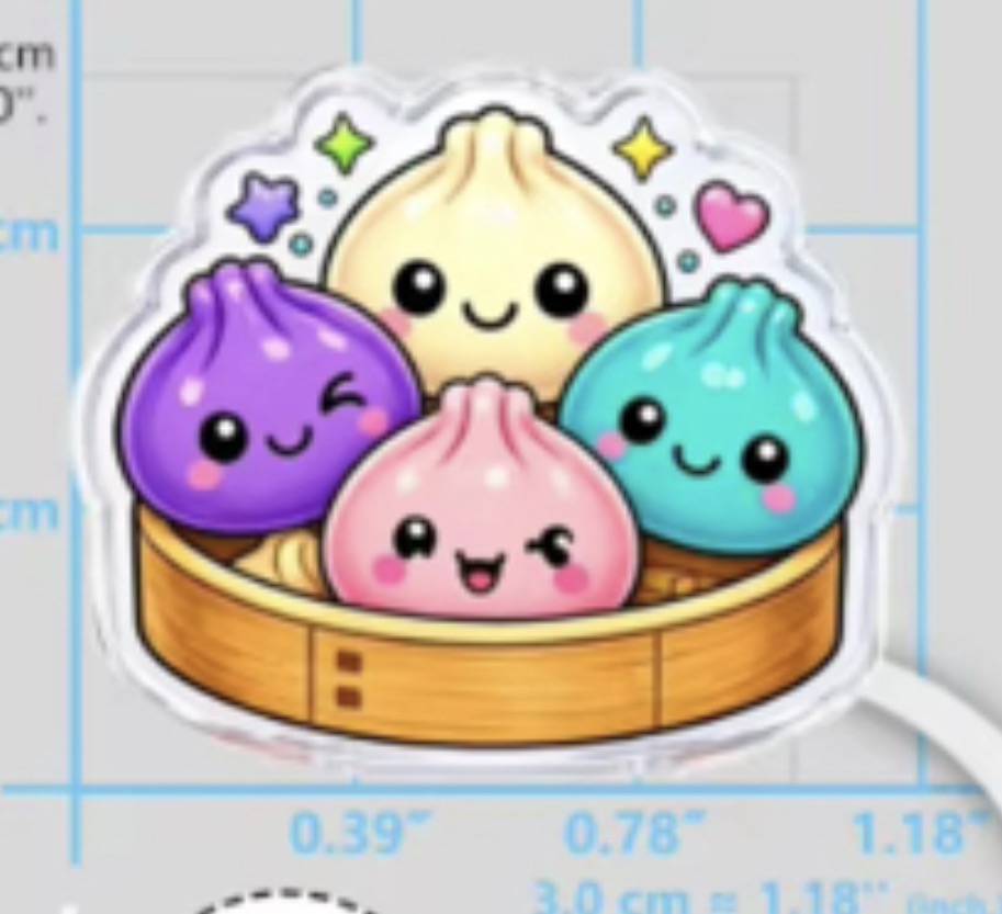 RST DESIGN Squishy and Dumpling Straw Topper PRE-ORDER due Mid July