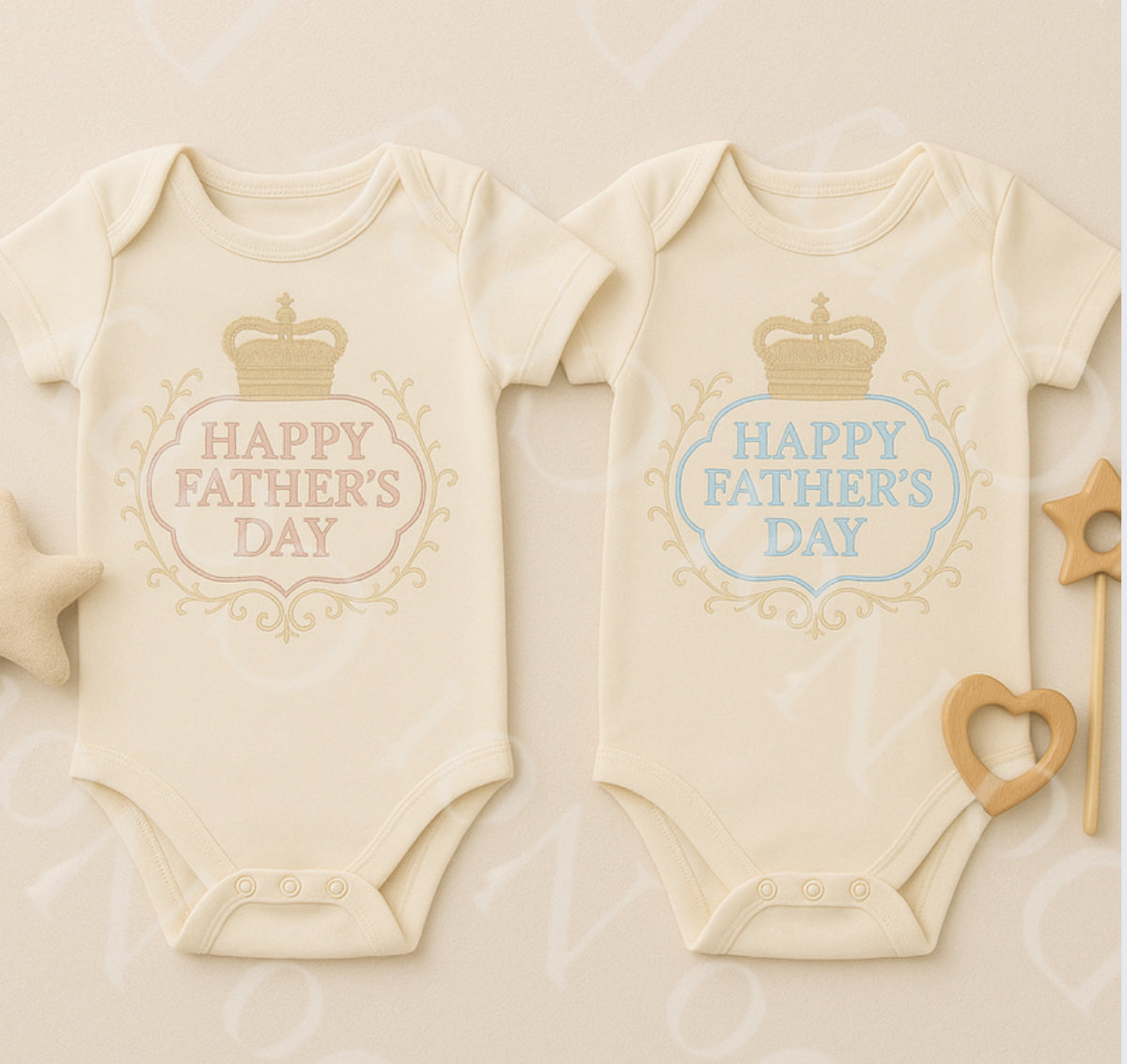 DTF Fabric - Happy Father’s Day Crown