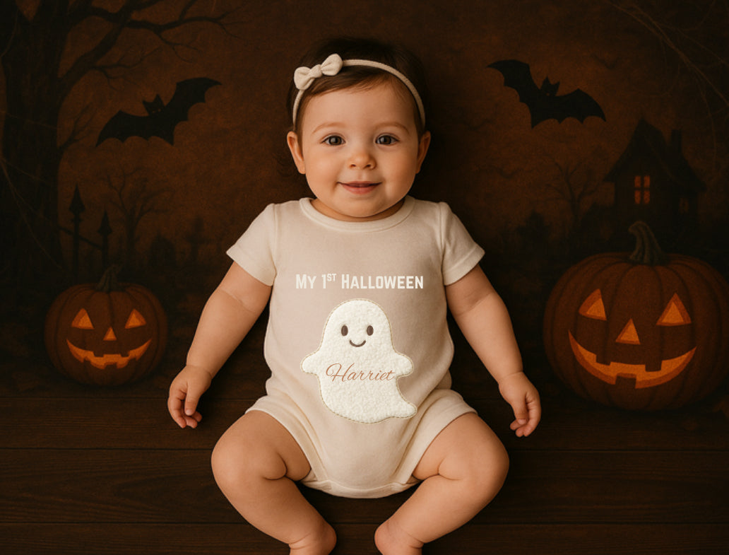 DTF Fabric - Fluffy Ghost